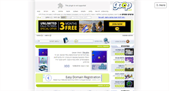 Desktop Screenshot of games.goop.co.il