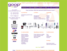 Tablet Screenshot of goop.fr